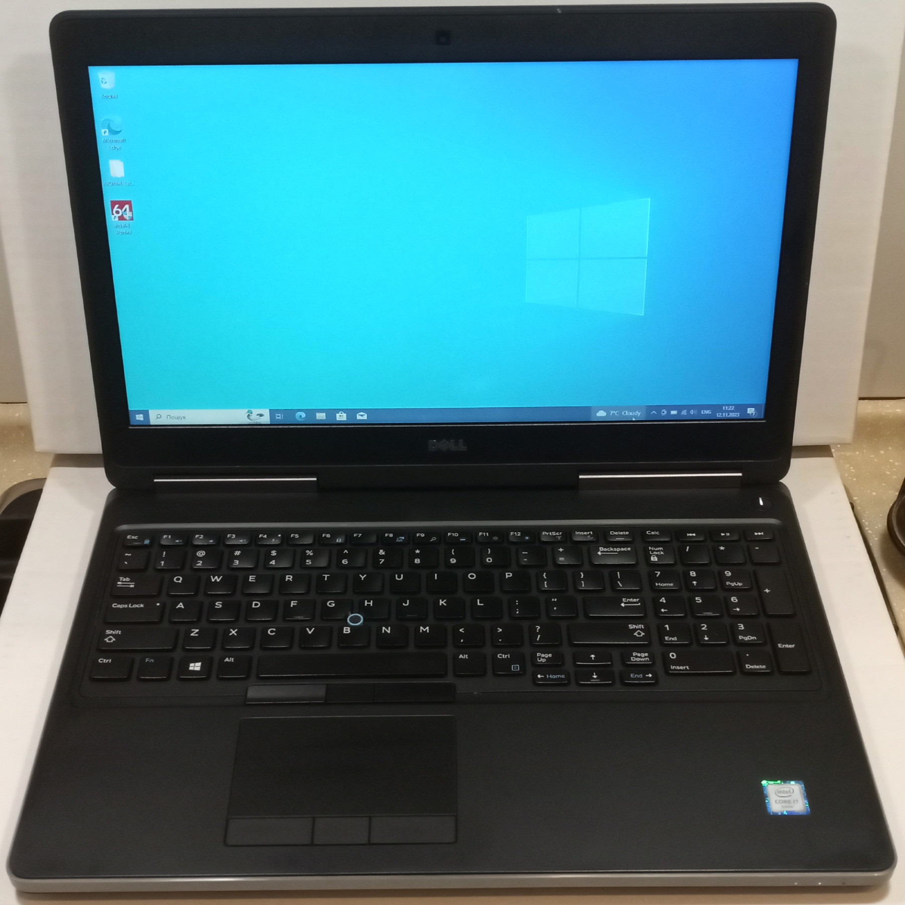 Dell Precision 7510 | i7-6820HQ | 8 Gb RAM | 256 Gb SSD | NVIDIA