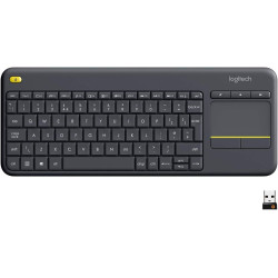 Logitech Wireless Touch Keyboard K400 with Built-In Multi-Touch Touchpad